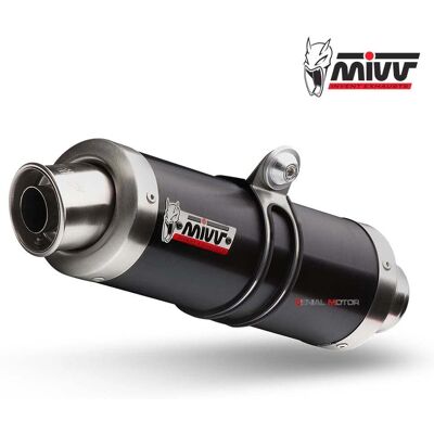 Ligne d'Échappement GP en Acier Noir Mivv - Kawasaki Ninja 300 (2013-2016) - Performance Sportive - Publicité Ligne d'Échappement GP en Acier Noir Mivv - Kawasaki Ninja 300 (2013-2016) - Performance Sportive - Publicité