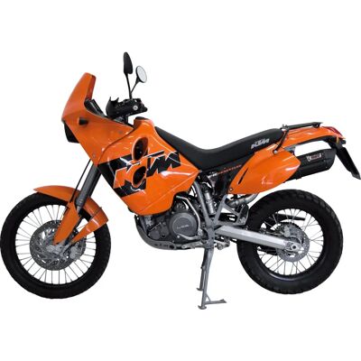 Silencieux Mivv Suono en Acier Noir pour KTM 690 Enduro/R & LC4 Adventure - Silencieux - Publicité Silencieux Mivv Suono en Acier Noir pour KTM 690 Enduro/R & LC4 Adventure - Silencieux - Publicité