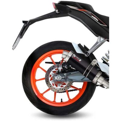 Scarico in Acciaio Nero MIVV per KTM 390 Duke - Motor Vehicle Exhaust Scarico in Acciaio Nero MIVV per KTM 390 Duke - Motor Vehicle Exhaust