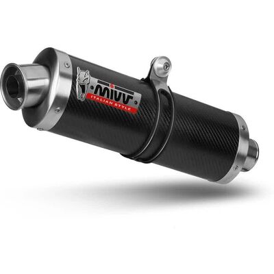 Ligne d’échappement en carbone Mivv Oval - Suzuki GSX-R 750/600 96-00 - Publicité Ligne d’échappement en carbone Mivv Oval - Suzuki GSX-R 750/600 96-00 - Publicité