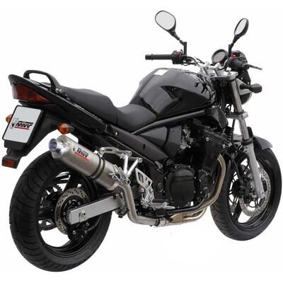 Silenziatore in Acciaio Oval Mivv - Suzuki GSF 650 Bandit 2005-2006 Silenziatore in Acciaio Oval Mivv - Suzuki GSF 650 Bandit 2005-2006