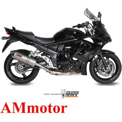 Silencieux Oval en Titane MIVV - Suzuki GSF 1250 Bandit 07-16, GSX 1250 FA 09-16 - Publicité Silencieux Oval en Titane MIVV - Suzuki GSF 1250 Bandit 07-16, GSX 1250 FA 09-16 - Publicité