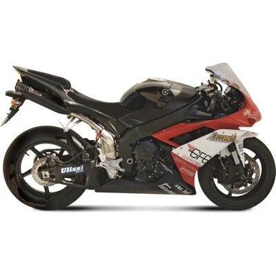 Escape Suono de Acero Negro Mivv para Yamaha YZF 1000 R1 2007-2008 - Escape para moto Escape Suono de Acero Negro Mivv para Yamaha YZF 1000 R1 2007-2008 - Escape para moto