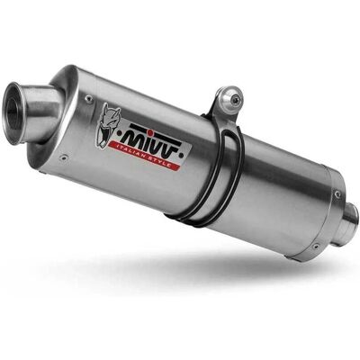 Silencieux Ovale Mivv pour Yamaha FZS 600 Fazer - Acier inoxydable - Publicité Silencieux Ovale Mivv pour Yamaha FZS 600 Fazer - Acier inoxydable - Publicité