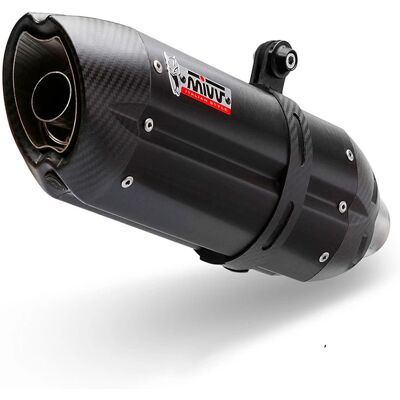 Escape Mivv Yamaha YZF R25 R3 Acero Negro - Silenciador de Moto Escape Mivv Yamaha YZF R25 R3 Acero Negro - Silenciador de Moto