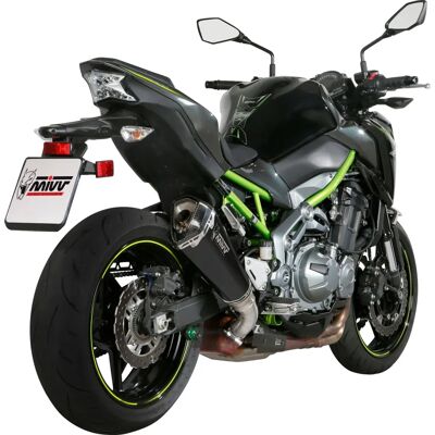 Escape Kawasaki Z 900 A2 Mivv Delta Race - Acero Negro - Escape de Vehículo Escape Kawasaki Z 900 A2 Mivv Delta Race - Acero Negro - Escape de Vehículo
