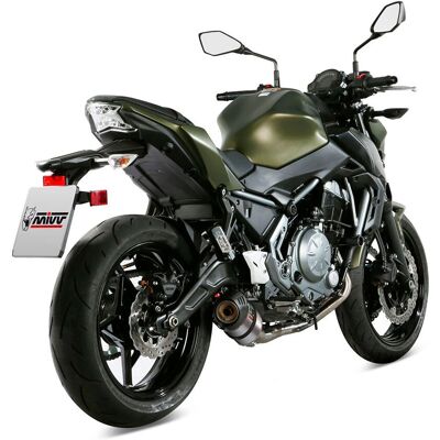 Escape Oval de Titanio Mivv para Kawasaki Ninja 650 - Rendimiento & Estilo Escape Oval de Titanio Mivv para Kawasaki Ninja 650 - Rendimiento & Estilo