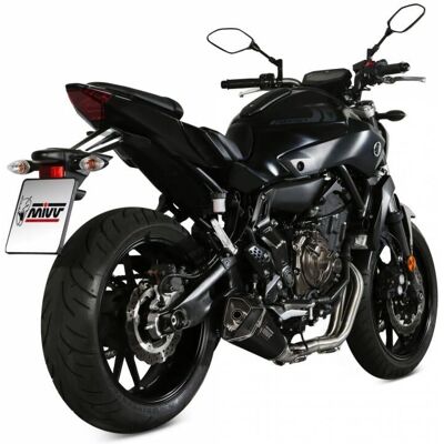 Mivv Black Steel Delta Race Exhaust for Yamaha MT-07 2014-2020 Mivv Black Steel Delta Race Exhaust for Yamaha MT-07 2014-2020