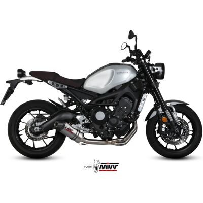 Scarico Oval in Titanio e Carbonio Mivv per Yamaha XSR 900 2016-2020 Scarico Oval in Titanio e Carbonio Mivv per Yamaha XSR 900 2016-2020