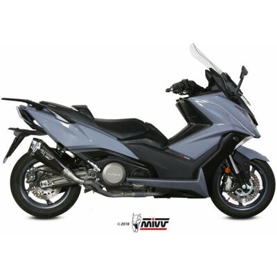 Mivv Delta Race - Pot d'échappement léger et hexagonal pour Kymco AK 550 - Publicité Mivv Delta Race - Pot d'échappement léger et hexagonal pour Kymco AK 550 - Publicité