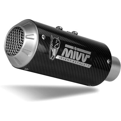 Silenzioso Mivv MK3 Nero per Moto - Prestazioni & Stile Silenzioso Mivv MK3 Nero per Moto - Prestazioni & Stile