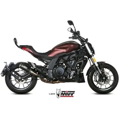 Silencieux Mivv MK3 Carbone - Benelli 502C 2019-2024 - Publicité Silencieux Mivv MK3 Carbone - Benelli 502C 2019-2024 - Publicité