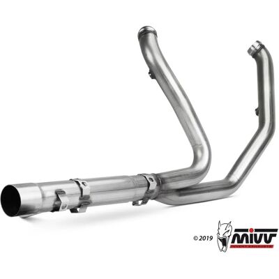 Sistema de Escape Mivv - Acero Inoxidable, Rendimiento, Harley 2014-16 Sistema de Escape Mivv - Acero Inoxidable, Rendimiento, Harley 2014-16