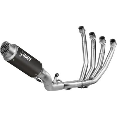Sistema de Escape en Acero Negro Mivv Honda CBR 650 R - Vehículos y Piezas Sistema de Escape en Acero Negro Mivv Honda CBR 650 R - Vehículos y Piezas