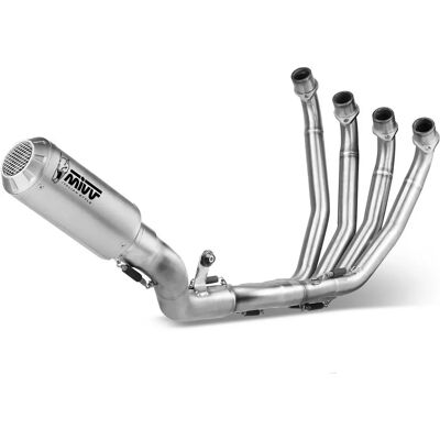 Sistema completo Mivv en acero inoxidable CBR 650 R 2019-2023 Sistema completo Mivv en acero inoxidable CBR 650 R 2019-2023