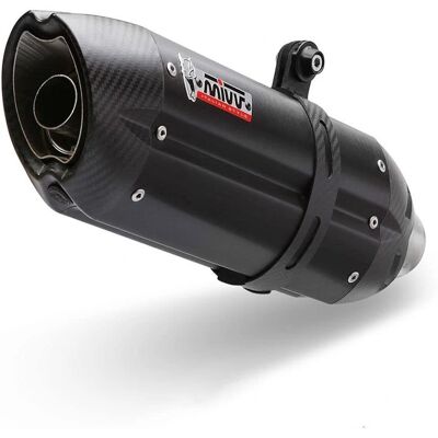 Silencieux Mivv Suono pour Kawasaki Z900 - Acier Noir - Performance Légère - Publicité Silencieux Mivv Suono pour Kawasaki Z900 - Acier Noir - Performance Légère - Publicité