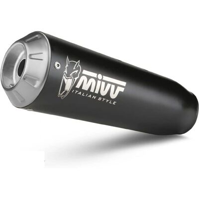 Silencieux Mivv X-M1 en Acier Noir pour BMW F 900 XR - Style Racing - Publicité Silencieux Mivv X-M1 en Acier Noir pour BMW F 900 XR - Style Racing - Publicité
