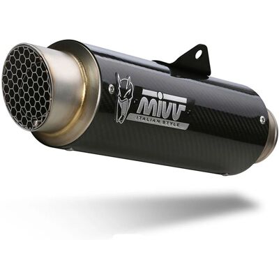 Silencieux Mivv Gp Pro en Carbone pour KTM Duke 125-390 2021-2023 - Publicité Silencieux Mivv Gp Pro en Carbone pour KTM Duke 125-390 2021-2023 - Publicité