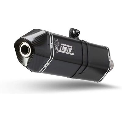 Silenzioso Mivv Speed Edge Nero Acciaio - Scarico Moto Silenzioso Mivv Speed Edge Nero Acciaio - Scarico Moto
