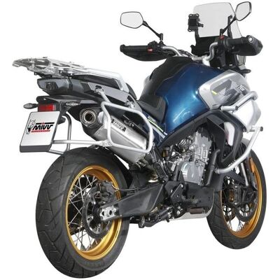 Mivv Speed Edge Auspuff - Edelstahl für CF MOTO 800MT 2022-2024 Mivv Speed Edge Auspuff - Edelstahl für CF MOTO 800MT 2022-2024