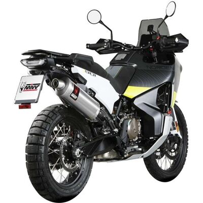 Scarico Mivv Husqvarna Norden 901 Acciaio Inox - Rally Off-road Scarico Mivv Husqvarna Norden 901 Acciaio Inox - Rally Off-road