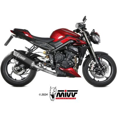 Scarico Mivv Titanio Nero - Triumph Speed Triple 1200 - Prestazioni Sportive Scarico Mivv Titanio Nero - Triumph Speed Triple 1200 - Prestazioni Sportive