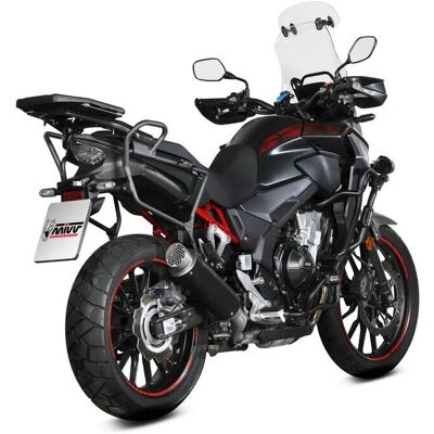 Scarico in Acciaio Nero Mivv per Honda CB 500 X - Ricambi e Accessori Scarico in Acciaio Nero Mivv per Honda CB 500 X - Ricambi e Accessori