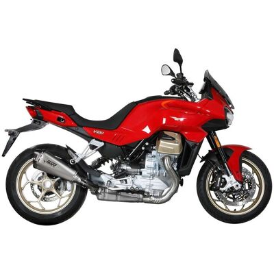 Mivv M.015.LDRX - Échappement léger pour Guzzi V100 Mandello - Publicité Mivv M.015.LDRX - Échappement léger pour Guzzi V100 Mandello - Publicité