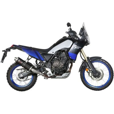 Silencieux Oval MIVV pour Yamaha Ténéré 700 - Acier inoxydable - +2.20 HP - Publicité Silencieux Oval MIVV pour Yamaha Ténéré 700 - Acier inoxydable - +2.20 HP - Publicité