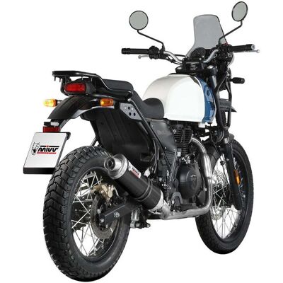 Silencieux Oval MIVV Noir RE.001.LZ - Echappement moto - Publicité Silencieux Oval MIVV Noir RE.001.LZ - Echappement moto - Publicité
