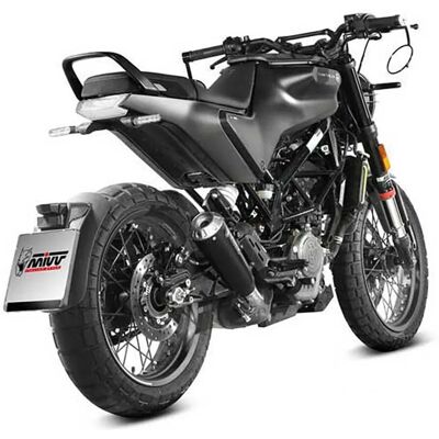 Silenziatore in Acciaio Nero Mivv X-M1 - Scarico Motore Silenziatore in Acciaio Nero Mivv X-M1 - Scarico Motore