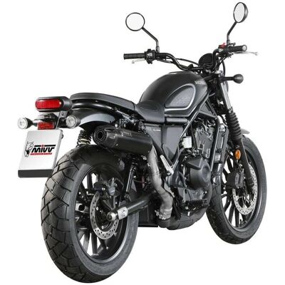 Pot d'Échappement Mivv en Acier Noir pour Honda CL 500 - Pièces et Accessoires - Publicité Pot d'Échappement Mivv en Acier Noir pour Honda CL 500 - Pièces et Accessoires - Publicité