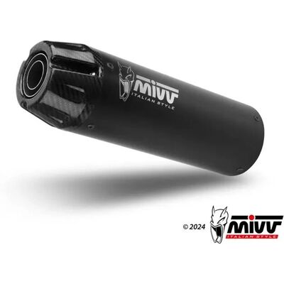 Silencieux Mivv HR-1 en Acier Noir - Échappement pour Honda CMX 500 Rebel 22-24 - Publicité Silencieux Mivv HR-1 en Acier Noir - Échappement pour Honda CMX 500 Rebel 22-24 - Publicité