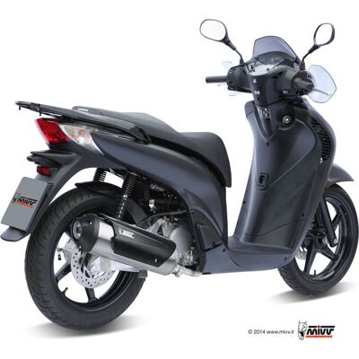 Honda Mivv Urban Stainless Steel Exhaust - Scooter Honda Mivv Urban Stainless Steel Exhaust - Scooter