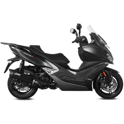 Silenciador Mivv Mover Acciaio Nero per Kymco Xciting 400i S 2019-2020 Silenciador Mivv Mover Acciaio Nero per Kymco Xciting 400i S 2019-2020