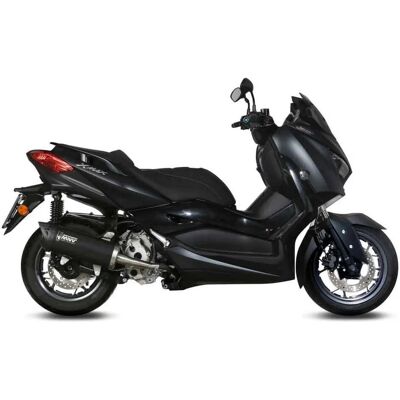 Mivv Mover Auspuff - Yamaha X-Max 300 2017-2020 - Schwarz Edelstahl Mivv Mover Auspuff - Yamaha X-Max 300 2017-2020 - Schwarz Edelstahl
