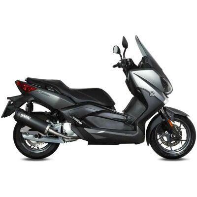Cappuccio Mivv Mover Nero per Yamaha X-max 125 2017-2020 - Scarico Cappuccio Mivv Mover Nero per Yamaha X-max 125 2017-2020 - Scarico