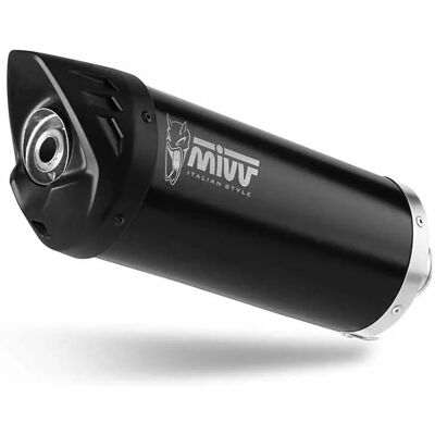 Silencieux en Acier Inoxydable Noir Mivv pour Piaggio Beverly 300 - Silencieux - Publicité Silencieux en Acier Inoxydable Noir Mivv pour Piaggio Beverly 300 - Silencieux - Publicité