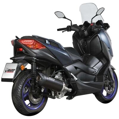 Silencieux Mivv en acier noir pour Yamaha X-Max 300 - Exhaust - Publicité Silencieux Mivv en acier noir pour Yamaha X-Max 300 - Exhaust - Publicité
