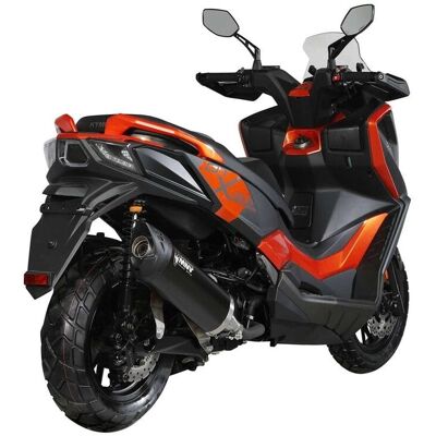 Silencieux Mivv Mover - Acier Noir Homologué Scooter - Publicité Silencieux Mivv Mover - Acier Noir Homologué Scooter - Publicité
