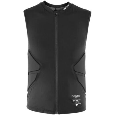Dainese Gilet Flexagon Bambini - Nero/Stretch Limo - Protezione Schiena Dainese Gilet Flexagon Bambini - Nero/Stretch Limo - Protezione Schiena