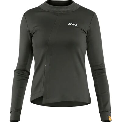 Dainese Awa Black Donna Slim Fit Maglietta - Fleece morbido Dainese Awa Black Donna Slim Fit Maglietta - Fleece morbido