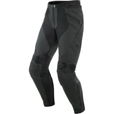 Dainese Pony 3 Motorcycle Leather Pants - Impact Protection Dainese Pony 3 Motorcycle Leather Pants - Impact Protection