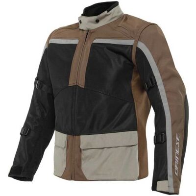 Dainese Outlaw Tex Jas - Zwart/Bruin/Grijs Dainese Outlaw Tex Jas - Zwart/Bruin/Grijs