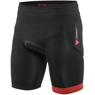 Dainese Shorts Scarabeo Pro per Bambini - MTB - Nero/Rosso L Dainese Shorts Scarabeo Pro per Bambini - MTB - Nero/Rosso L