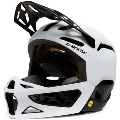 Dainese Biało Czarny Linea 01 MIPS Pełne Twarz Kask MTB Dainese Biało Czarny Linea 01 MIPS Pełne Twarz Kask MTB