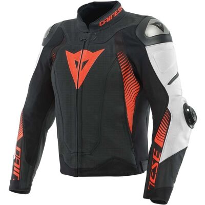 Blouson Dainese Super Speed 4 en Cuir - Noir - Publicité Blouson Dainese Super Speed 4 en Cuir - Noir - Publicité