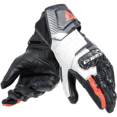 Dainese Carbon 4 Long Damen Motorradhandschuhe - Leder, Schwarz, Weiß, Rot Dainese Carbon 4 Long Damen Motorradhandschuhe - Leder, Schwarz, Weiß, Rot