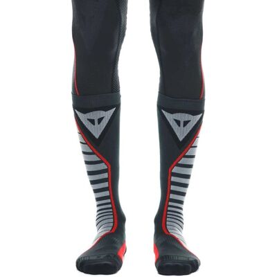 Dainese Thermo Long Socks - Unisex - Schwarz/Rot - 45/47 - Socken Dainese Thermo Long Socks - Unisex - Schwarz/Rot - 45/47 - Socken