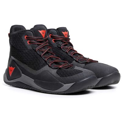 Dainese Atipica Air 2 Motorcycle Shoes - Black/Red - Activewear Dainese Atipica Air 2 Motorcycle Shoes - Black/Red - Activewear